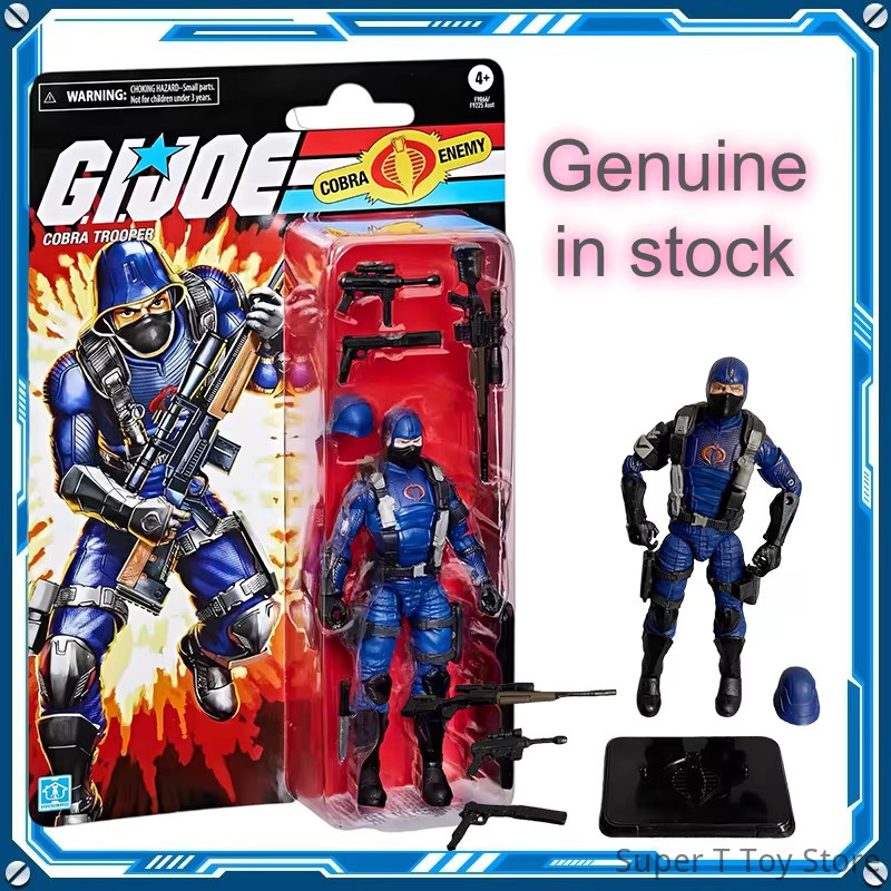 Hasbro GI. Joe Classified Series Retro Snake Eyes Actionfigur, Blau, ab 4 Jahren - Bild 2