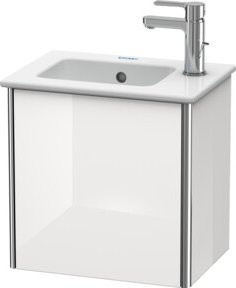Duravit XSquare Waschtischunterschrank wandhängend, weiß matt, B/T/H: 41 x 28,9 x 40 cm - Bild 1