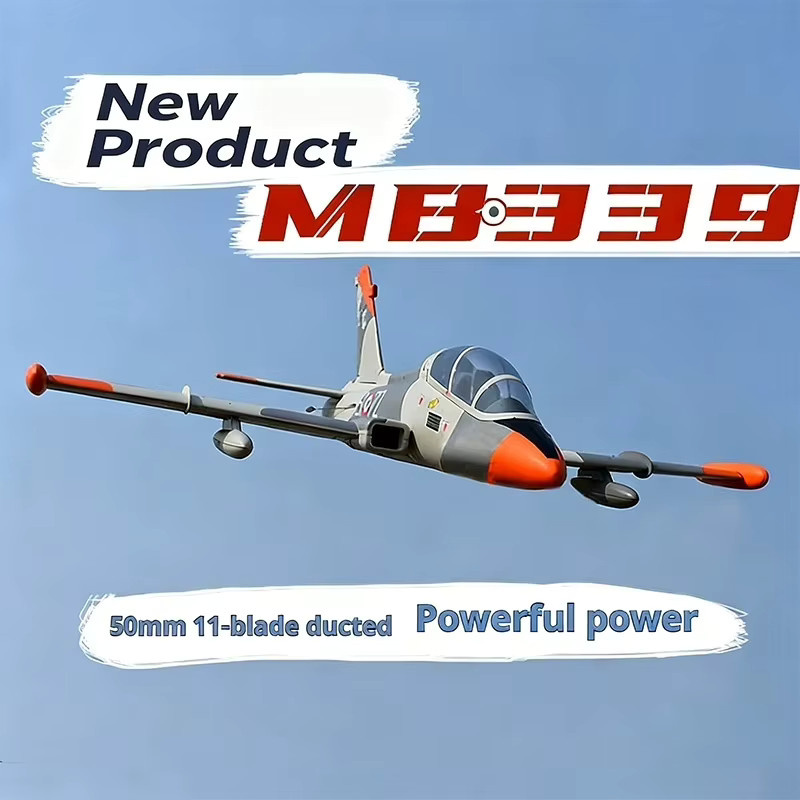 FMS MB339 Kanalflugzeug-Kämpfer, Starrflügelflugzeugmodell, Kunststoff - Bild 2