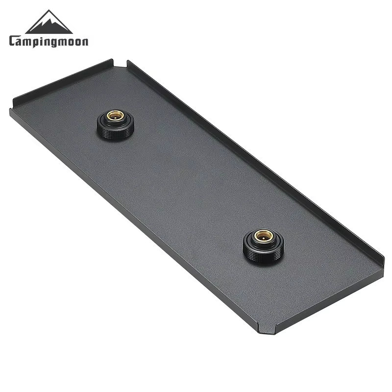 CAMPINGMOON BKZ06 Halbeinheit-Ofenrahmenplatte aus Edelstahl in Schwarz, hochtemperaturbeständige Dual-Ofen-Schnittstelle für IGT-Systeme - Bild 3