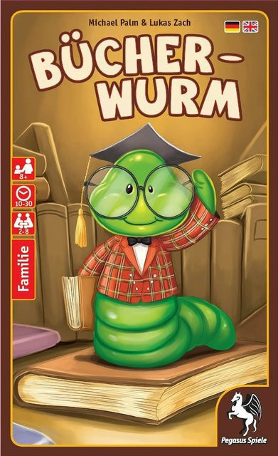 Pegasus Spiele Bücherwurm, Partyspiel, ab 8 Jahren - Bild 1