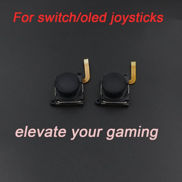 Nintendo Ersatz-Joystick für Switch, Switch Lite und NS OLED in Schwarz - Bild 1