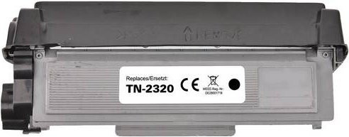 Renkforce Toner Schwarz kompatibel mit Brother TN-2320 für 2600 Seiten - Bild 1