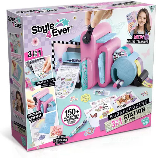 Canal Toys 3 in 1 Scrapbooking Station, Set, ab 6 Jahren - Bild 1