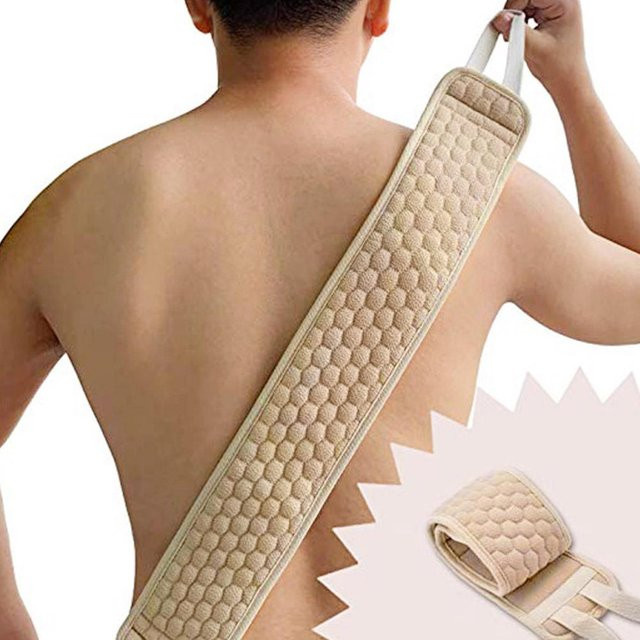 CosyHome Luffa Rückenwäscher, Peeling, beige, Unisex - Bild 1