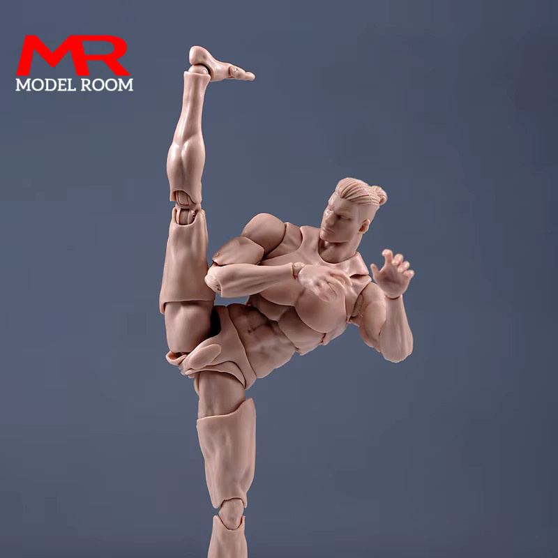 MAK Actionfigur, Maßstab 1:12, männlicher Gelenkkörper, 16,5 cm - Bild 2