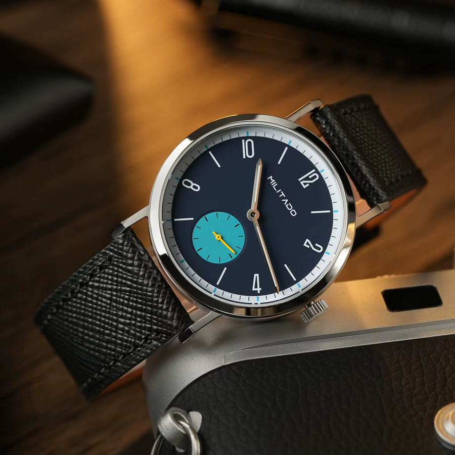 Militado Taucheruhr, Automatik, Edelstahl, Saphirglas, Herren - Bild 2