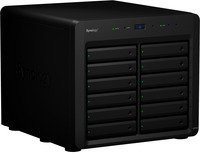 Synology DX1222 Speichergehäuse in Schwarz mit 12 SATA-600 Schächten - Bild 1