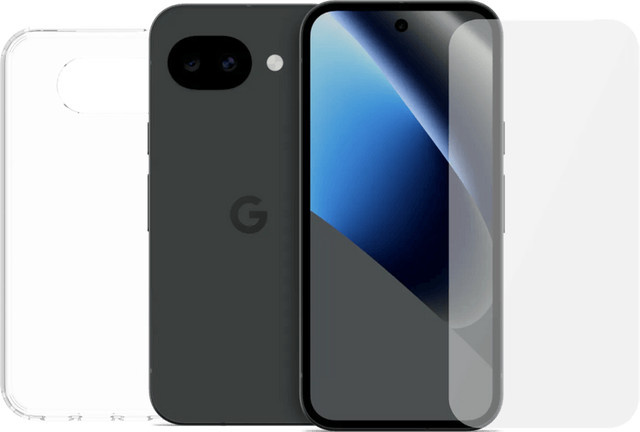 Google Pixel 10a Smartphone 256GB Schwarz 5G mit Basis-Zubehörset - Bild 1