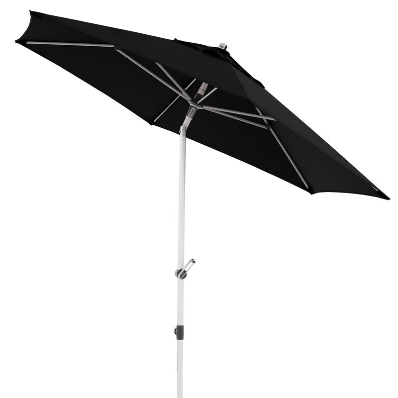 Doppler Sonnenschirm Expert 280 Auto Tilt Mittelmastschirm, schwarz, Durchmesser: 280 cm - Bild 3