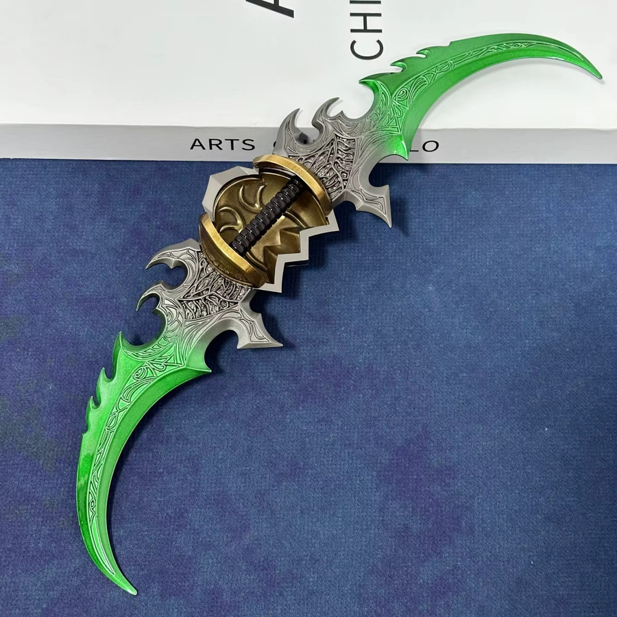 Bandai World of Warcraft Katana Kriegsbeil Azzinoth, Metall, 11,2 Zoll - Bild 2