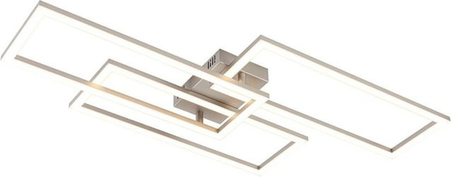 NOLO LED-Deckenleuchte modern in Gold/Messing oder Weiß, B/H/L: 40 x 8 x 90 cm - Bild 1