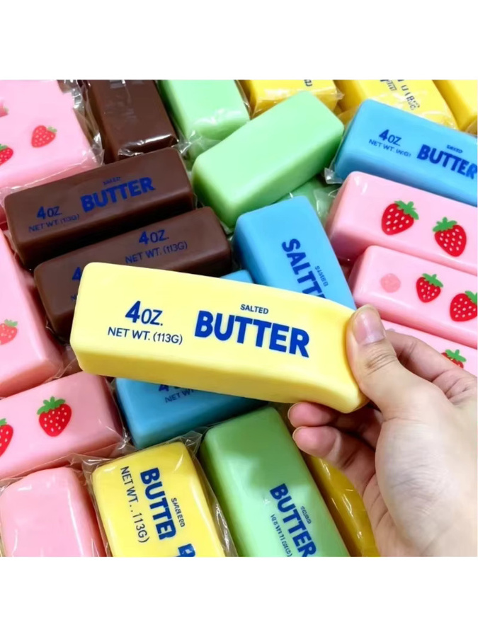 Schylling Squishy Elastischer Butterstick Fidget Toy Blindbox, Stressabbau-Spielzeug - Bild 5