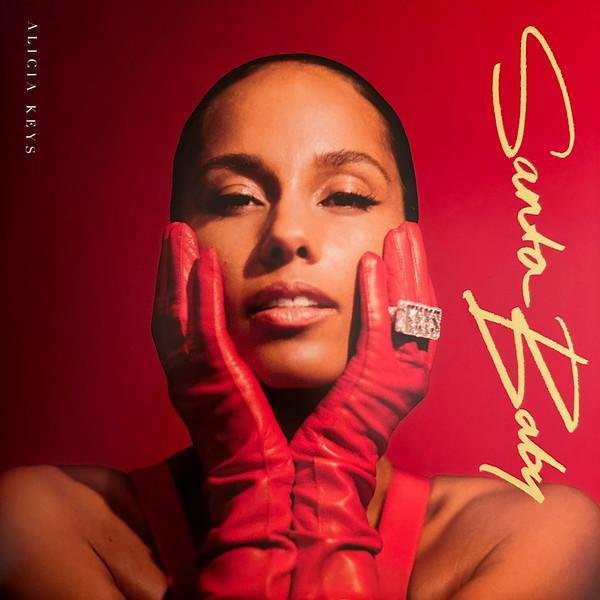 Alicia Keys - Santa Baby LP Schallplatte in Rot (Soul/Funk, 2022) - Bild 1
