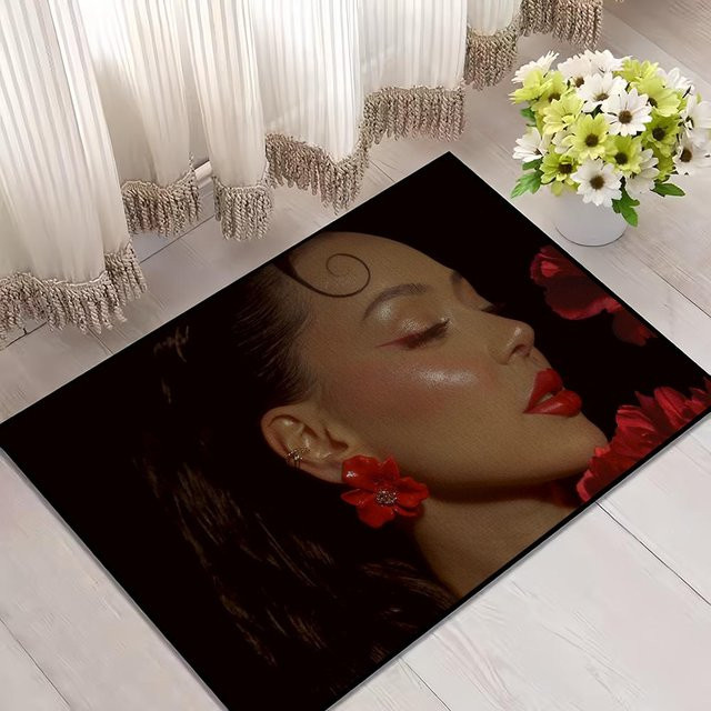Ayliva In Liebe Fußmatte Rutschfest und Waschbar, B/B: 50 x 80 cm, Mehrfarbig - Bild 1