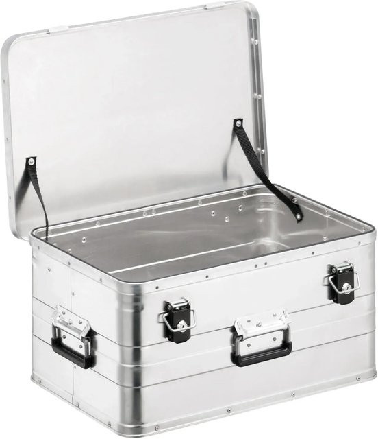 LUX-TOOLS Aluminiumbox Silber B: 38,0 cm, T: 27,5 cm, H: 47,0 cm - Bild 1