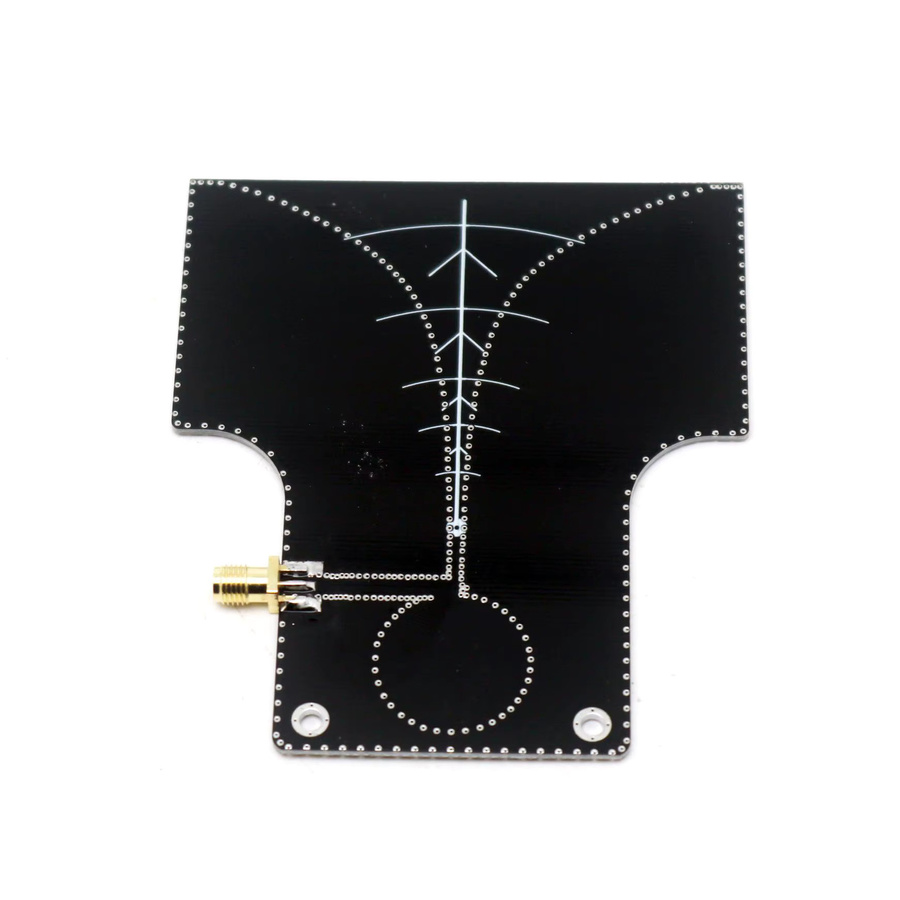 DykbRadio UWB Breitband-TEM-Richtantenne 1,4GHz bis 12GHz mit 6dBi Gewinn in Schwarz für LNA RF Low Noise Verstärker und Funkverbindungen wie 2,4G, 5G, 5,8G und 10G - Bild 2