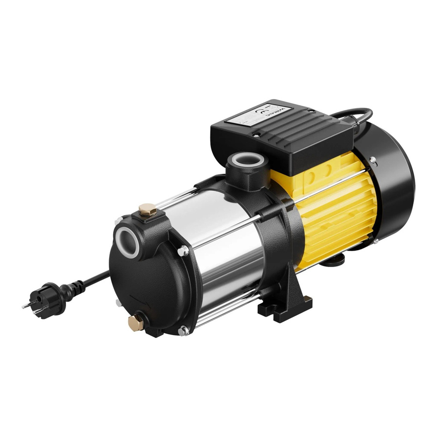 Wiltec Mehrstufige Kreiselpumpe als Hauswasserwerk und Jetpumpe mit 6000L/H und 550W - Bild 2