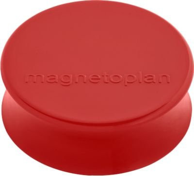 Magnetoplan Ergo-Magnete Large in Rot, 10 Stück - Bild 1
