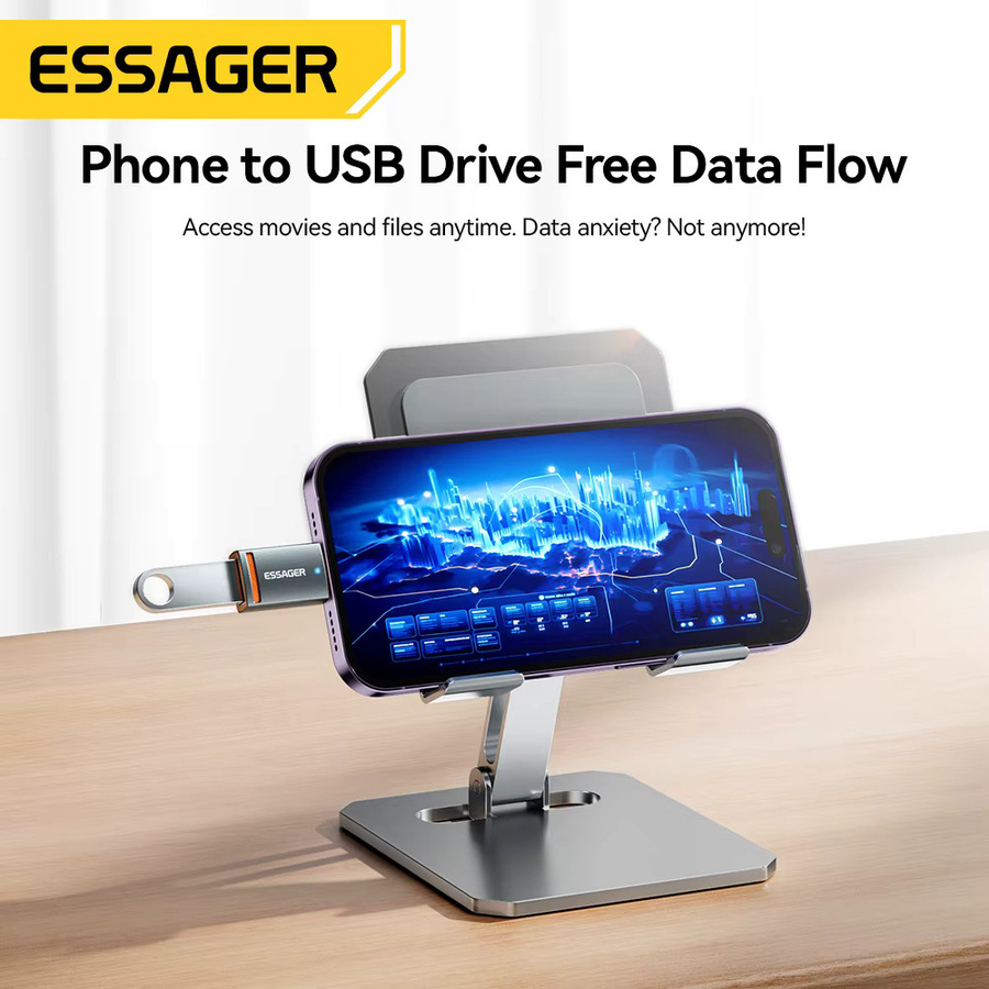 Essager USB 3.0 OTG-Adapter Typ-C auf USB-A und Micro-USB Konverter für iPad, Macbook und Xiaomi - Bild 3