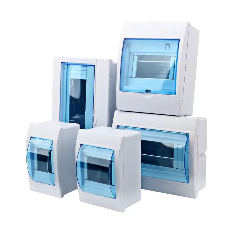 DONGYI Home Elektrischer Verteilerkasten HT-Serie, 2–3 Wege, weißer Kunststoff, wasserdicht für den Außenbereich - Bild 4
