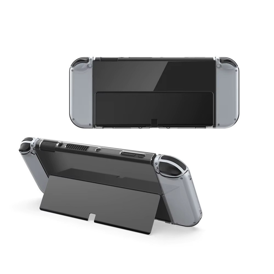 Schutzgehäuse für Nintendo Switch OLED und Joycon in Weiß oder Transparent inklusive Werkzeug zur Montage - Bild 2