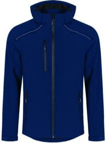 Promodoro Herren Softshelljacke warm in Anthrazit und Blau, Größe M - Bild 1