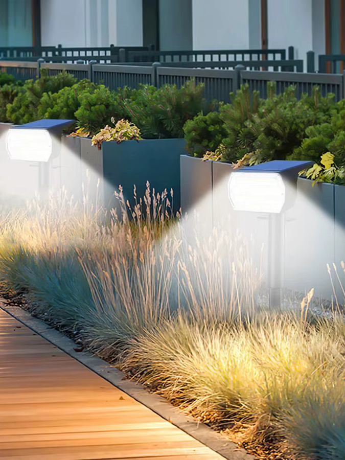 86 LED Solar-Landschaftsstrahler in Schwarz mit RGB-Farbmodi und IP65 wasserdichter Schutz für Garten und Außenbereich - Bild 7