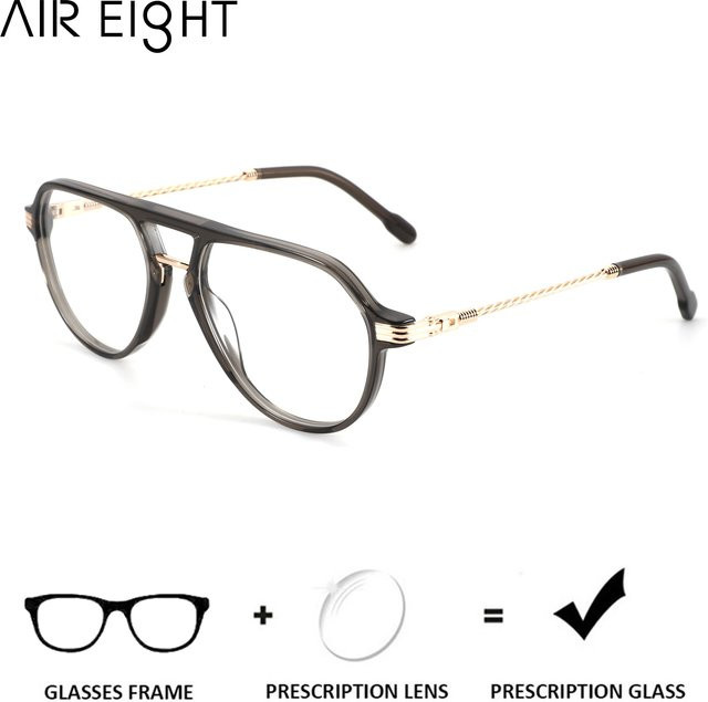 AIR EIGHT Pilotenbrille, Acetat, Vollrand, Herren - Bild 1