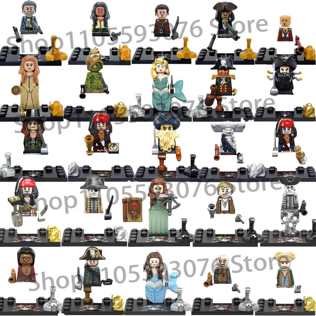 Disney Fluch der Karibik Jack Sparrow, Bausteine, Piraten - Bild 1
