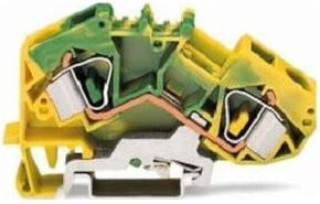 WAGO Schutzleiterklemme 0,2-16mmq grün/gelb 783-607 - Bild 1
