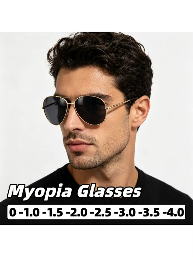 ERIKOLE Sonnenbrille Aviator, Vollrand, Metall, Herren - Bild 4