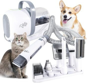 All for paws Grooming Kit Pro 7-in-1 Hundeschermaschine in Weiß - Bild 1