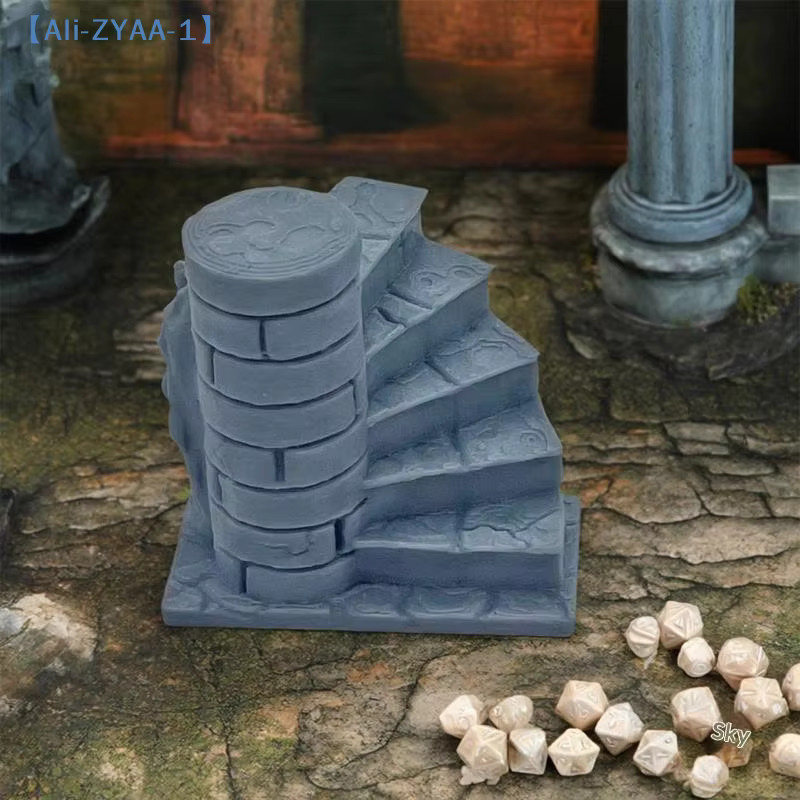 JETTING D&D Grabtreppe-Ornament, Miniatur-Modell, Fantasy, Grau - Bild 2
