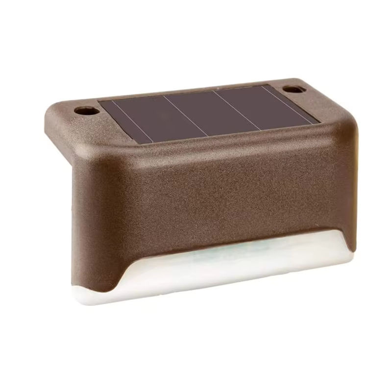 OKAL RED EAST LED Solar Treppenlicht wasserdicht für Garten Terrasse und Hof in Schwarz mit warmweißem Licht - Bild 3