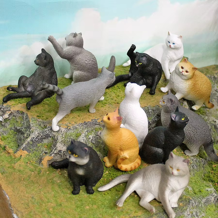 LADOFIGURES Katze Kitty, Figuren, Kunststoff, Bunt / Mehrfarbig - Bild 2