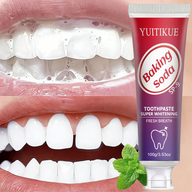 YUITIKUE Backpulver-Zahnpasta, 100g - Bild 1