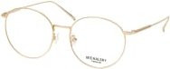 Michalsky BELIEVE H25 Korrektionsbrille, Vollrand, Rund, Gold, Unisex, Metall - Bild 1