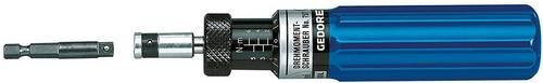 Gedore Drehmomentschraubendreher 757-06 mit 1-6 Nm und 1/4" Antrieb in Blau - Bild 1