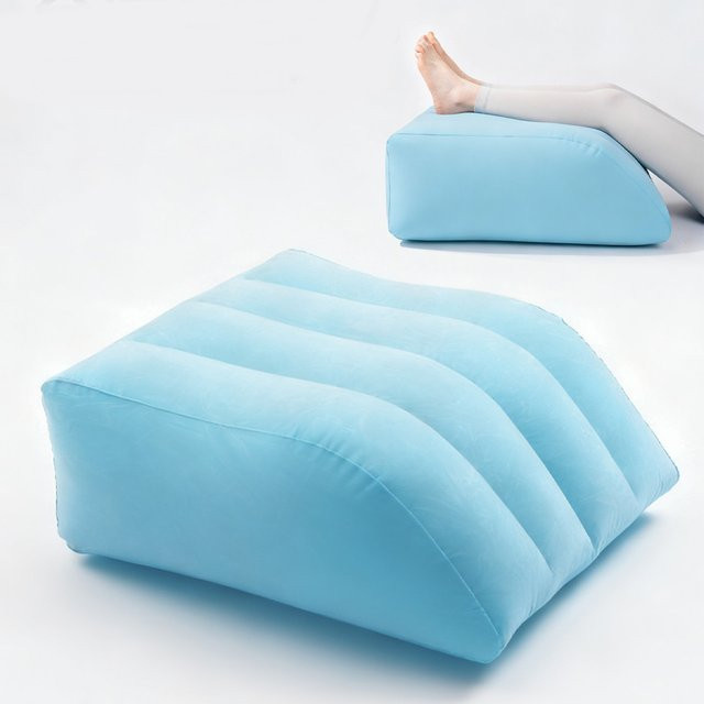 Aufblasbares Bein-Erhöhungskissen HEHUAI HT für Erwachsene, Blau, Breite: 60 cm - Bild 1