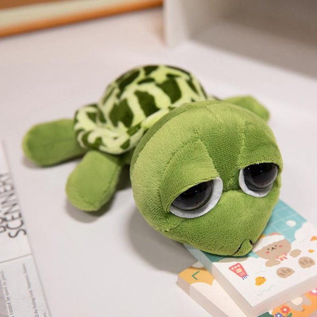 Yiran toy Schildkröte Plüschtier, Mutter Sohn, Grün, ab 14 Jahren - Bild 1