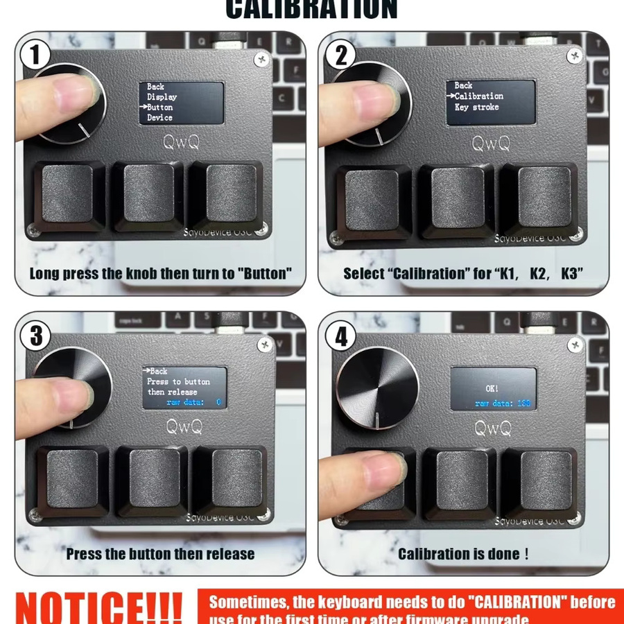 SayoDevice O3C Magnetische Rapid Trigger Tastatur mit Hall-Effekt Schaltern in Rosa und Weiß - Bild 4