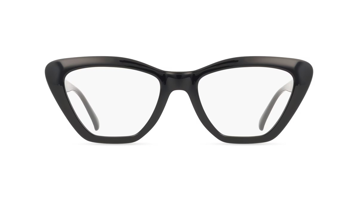Fielmann BD 605 FA ELLA II Korrektionsbrille, Vollrand, Butterfly, Damen, schwarz, Propionat-Gestell - Bild 1