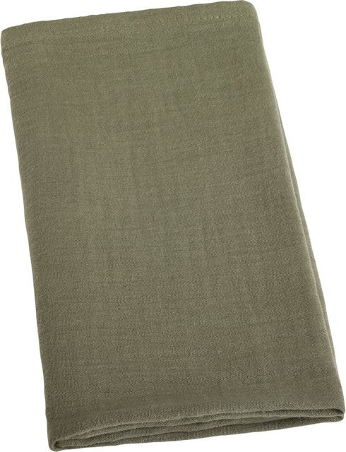 ERWIN M. Serviette Silena oliv, 6er Pack, Baumwolle, B/L: 50 x 50 cm, bügelfrei - Bild 1