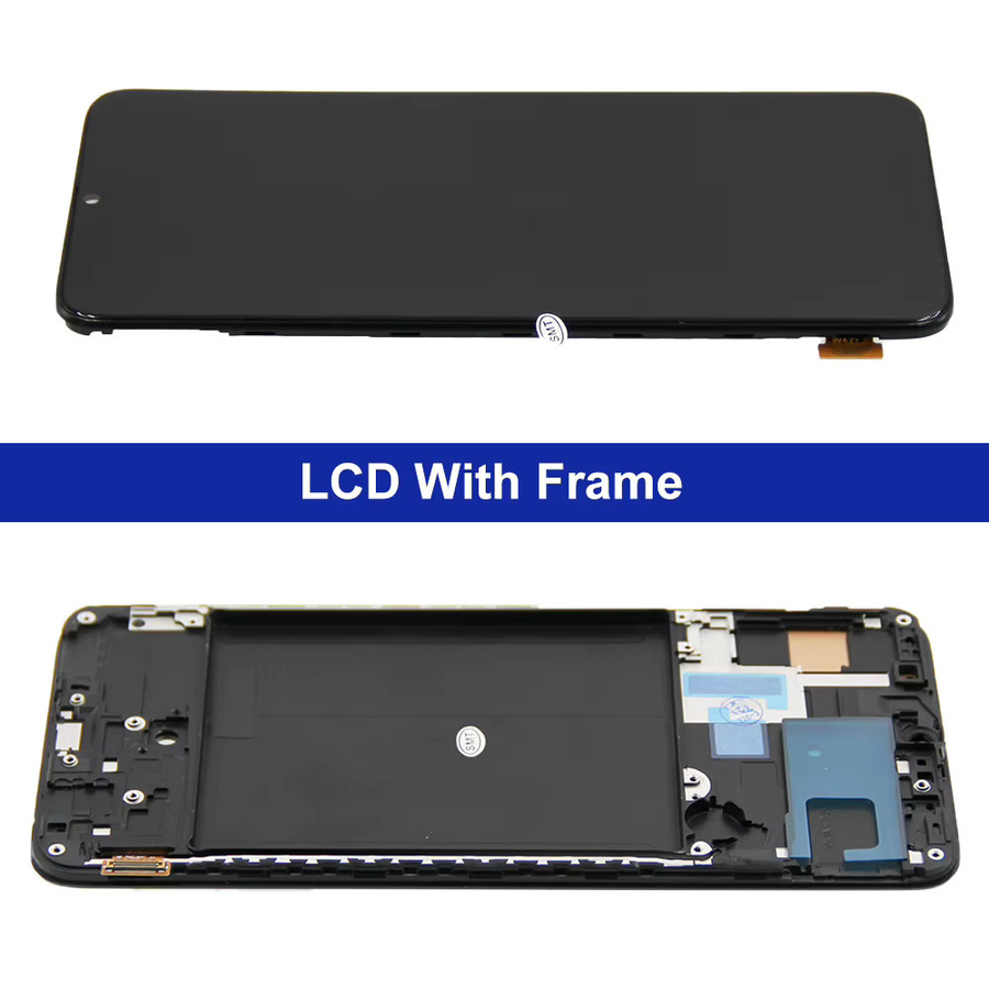 Samsung A70 A705 LCD Display mit Rahmen und Touchscreen Baugruppe in Schwarz 6.7 Zoll - Bild 5