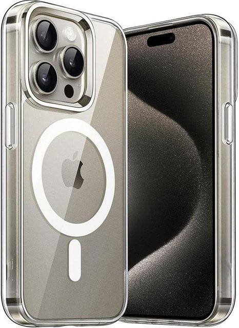 Transparente MagSafe magnetische Schutzhülle für Apple iPhone 15 14 13 12 11 Pro Max Mini XS XR 8 - Bild 1