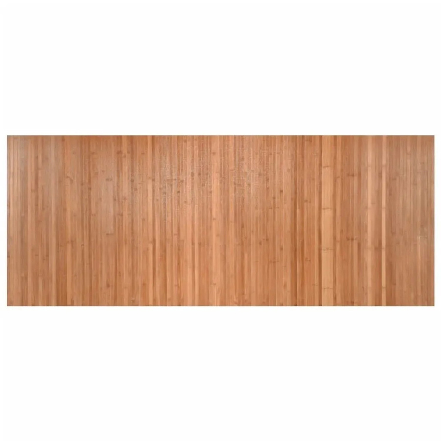 vidaXL Teppich Rechteckig aus Bambus und Polypropylen in Natur Beige/Braun B: 80 cm, L: 200 cm - Bild 2