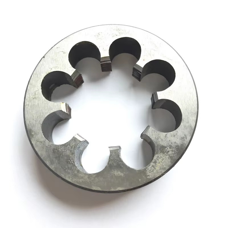 9Sicr Made Linkshänder-Handmatrizen für Gewinde aus Eisen, Aluminium, Kupfer und Metall in Silber - Bild 2