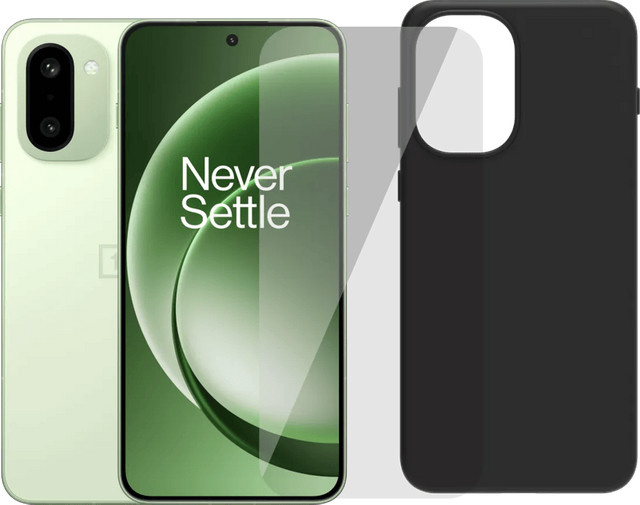 OnePlus 15R 5G Smartphone mit 256 GB Speicher in Grün inklusive Zubehörset - Bild 1