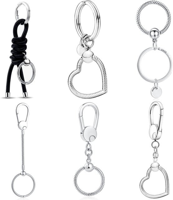 Disney Schlüsselanhänger-Set, 925 Silber, Damen - Bild 1